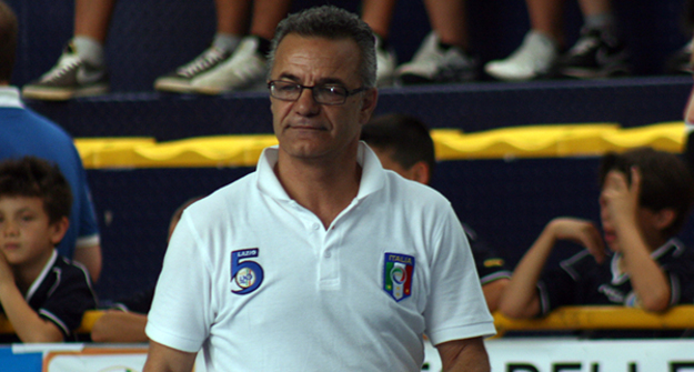 Salvatore Corsaletti, tecnico della Rappresentativa Juniores di calcio a 5 del Cr Lazio