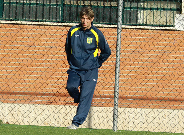 Maurizio Masi, tecnico della Pro Calcio Tor Sapienza (©Lori)