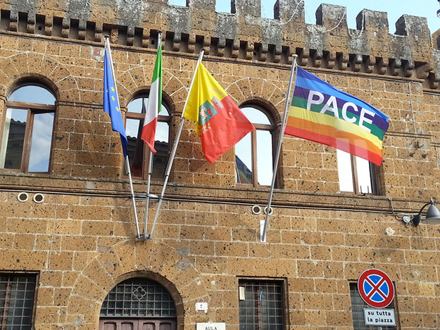 Il palazzo del comune di Cerveteri