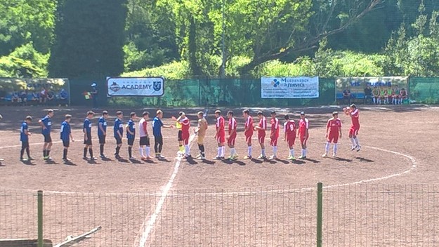 L&apos;inizio del match