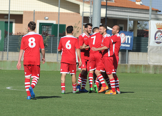 Città di Ciampino: i bianocorossi sono vicinissimi alla D (foto ©Del Gobbo)
