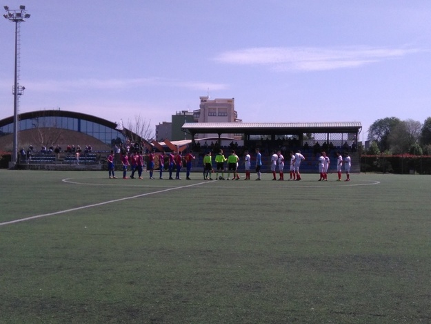Uno scatto del match