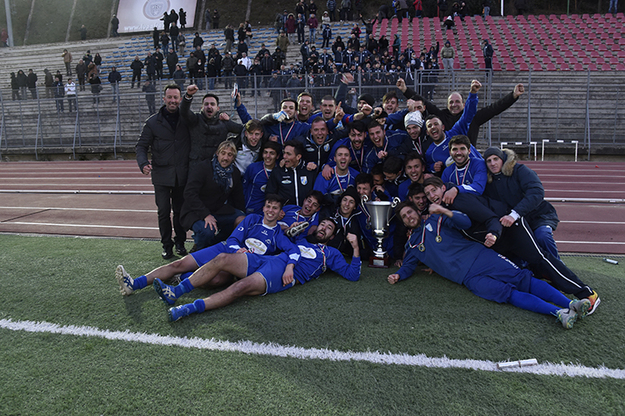 L&apos;Albalonga con la Coppa nella scorsa stagione