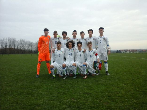 L&apos;Italia Under 15 di Rocca ©figc.it