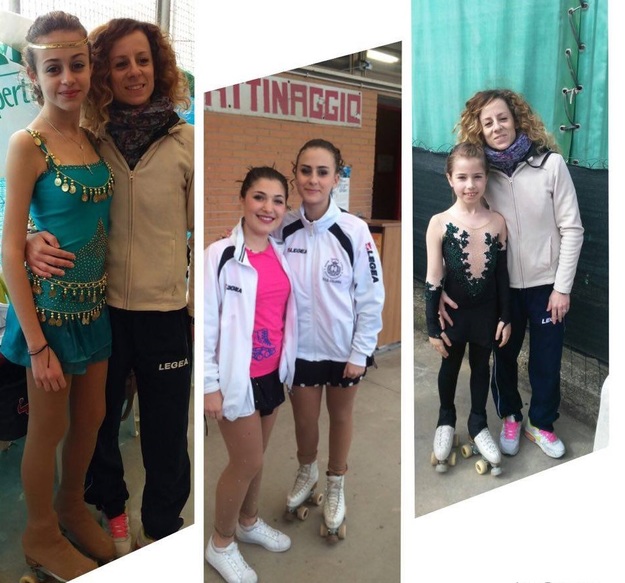 Le atlete presenti a Fiumicino con Valentina Giordani