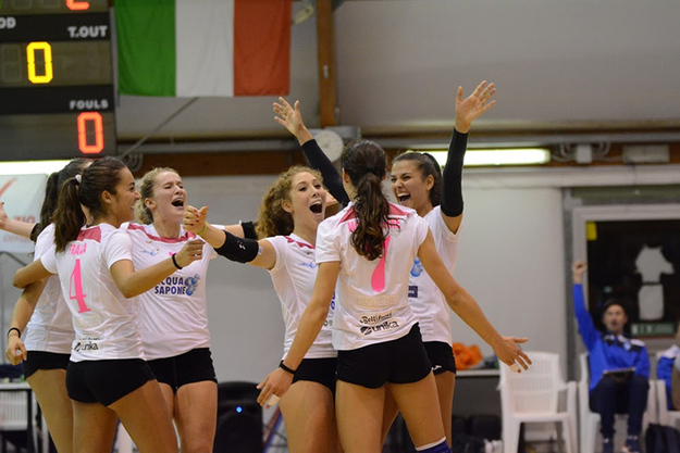 Esultanza Olimpia Roma