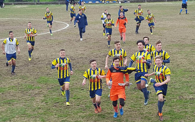 Esulta la Viterbese, giocherà i play off ©Panfili