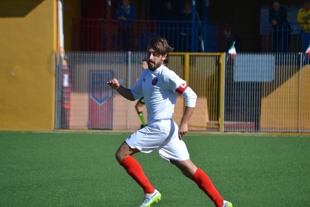 Caramanica, autore del primo gol