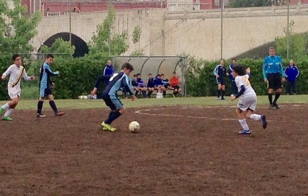 Uno scatto del match