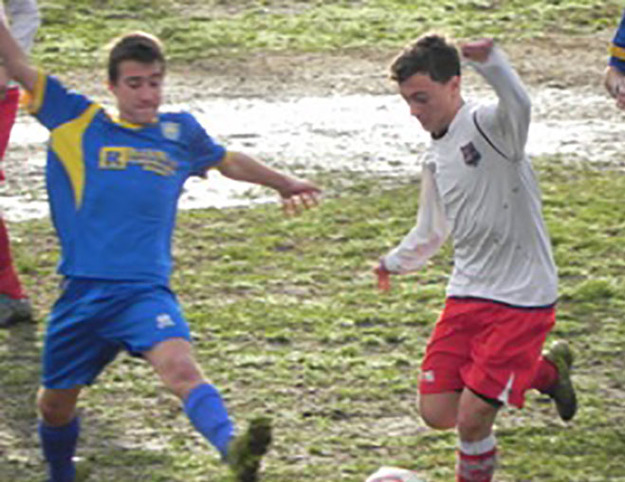Uno scatto del big match all&apos;andata ©Reale