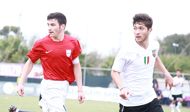 D&apos;Amone, a destra, uno dei più positivi nel match contro la Ferrini (foto ©Lori)
