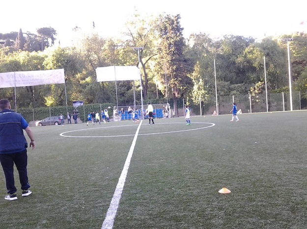 Un&apos;istantanea di SVS Roma vs Ostiamare