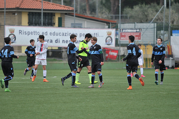 Lazio che esulta foto © Laura Del Gobbo