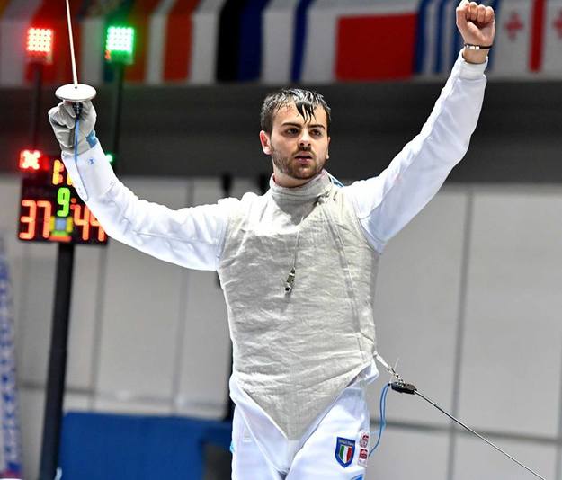Damiano Rosatelli (©A.Bizzi per Federscherma)