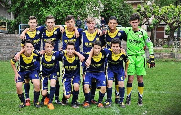 I classe 2001 del Calcio Tuscia ©Facebook/SSD Calcio Tuscia