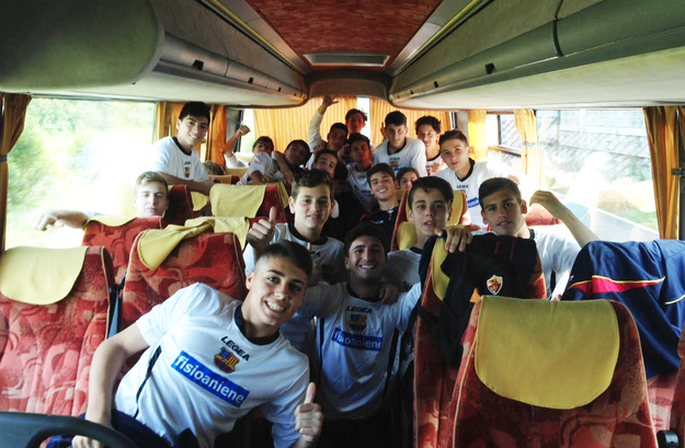 La Vigor Perconti in viaggio (foto gazzettaregionale.it)