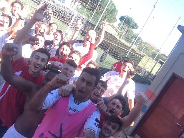 La festa della Juniores del San Pio X (foto ©Facebook)