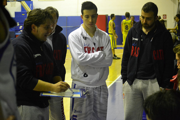Mocci durante un time out