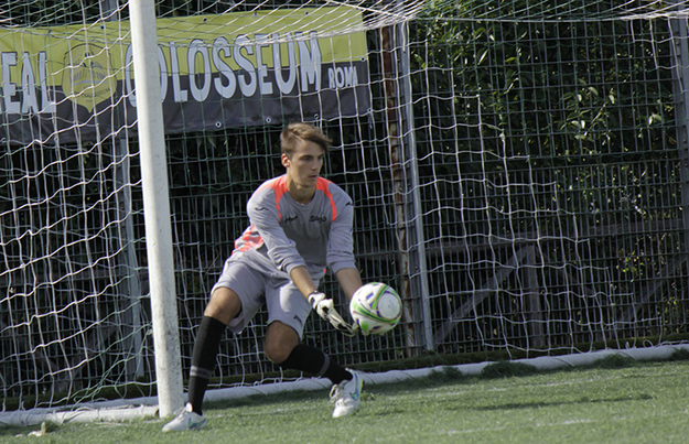 Davide Scaramuzzino qui impegnato col Savio nel match in casa del Certosa (foto ©Lori)