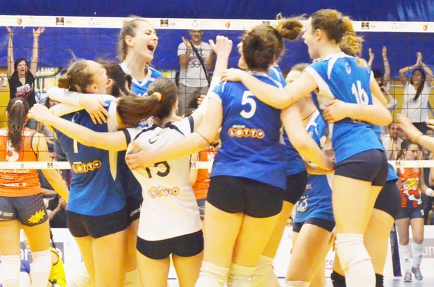L’Under 16 del Volleyrò CDP