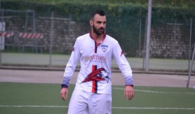 Roberto Delgado, attaccante del Serpentara
