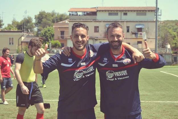 A sinistra Nardecchia con Di Benedetto © Facebook