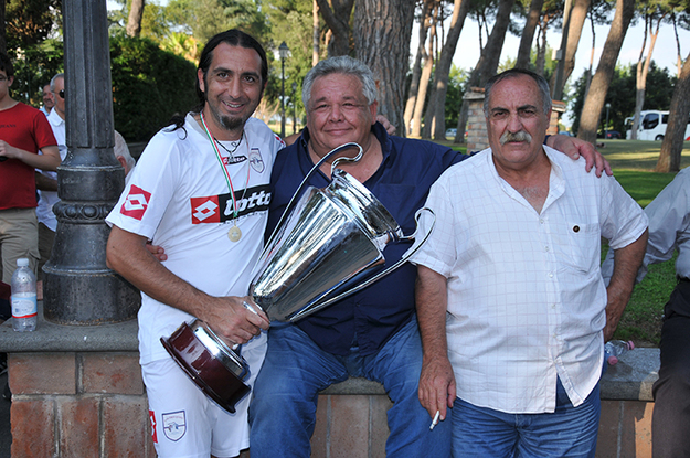 Da sinistra: Paolo Testa, Giampiero Guarracino e Massimo Testa (foto ©usdtordiquinto)