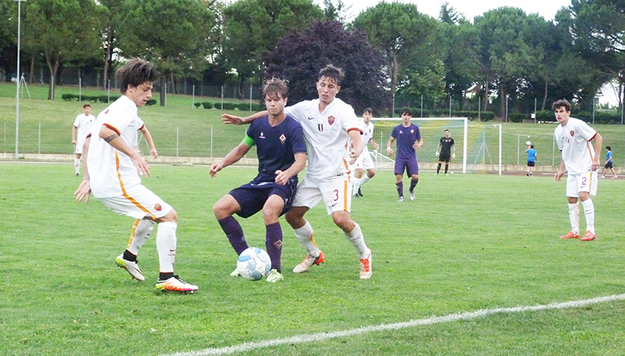 Roma - Fiorentina: Antonucci, Gori, Pellegrini e Meadows ©Gazzetta Regionale