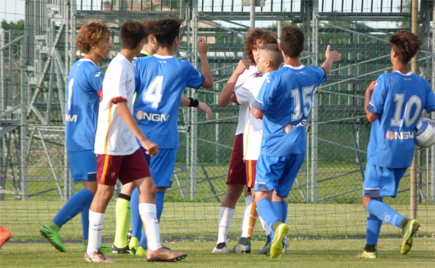 Uno scatto di Empoli - Roma: finale concitato a San Pietro in Vincoli ©Gazzetta Regionale