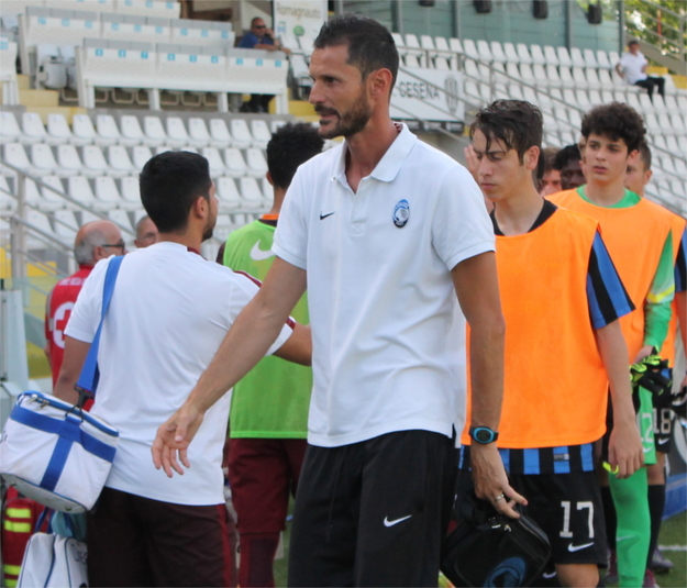 Lorenzi, mister dell&apos;Atalanta (foto DeCesaris)