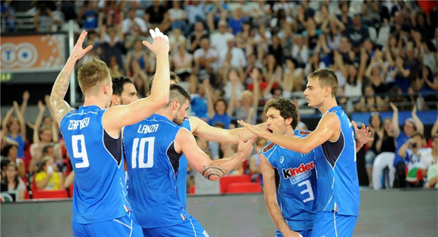 Trionfo azzurro (Foto © Fipav)