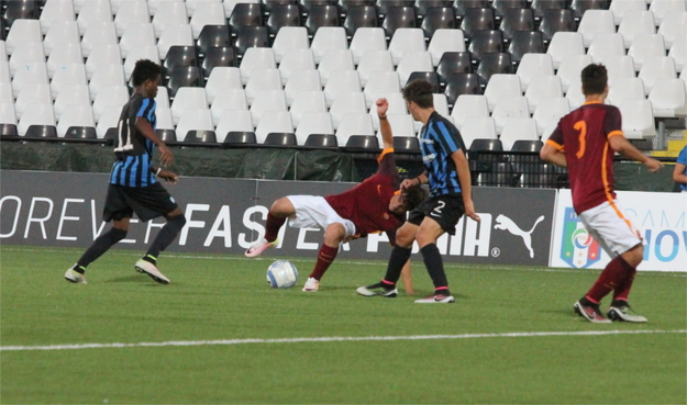 Uno scatto della finale scudetto tra Roma e Atalanta (foto ©De Cesaris)