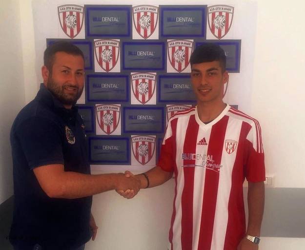 Gino Flamini con il ds Tomassi