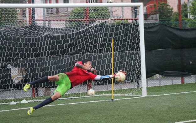 Pierpaolo Falzano in azione (Foto © Facebook)