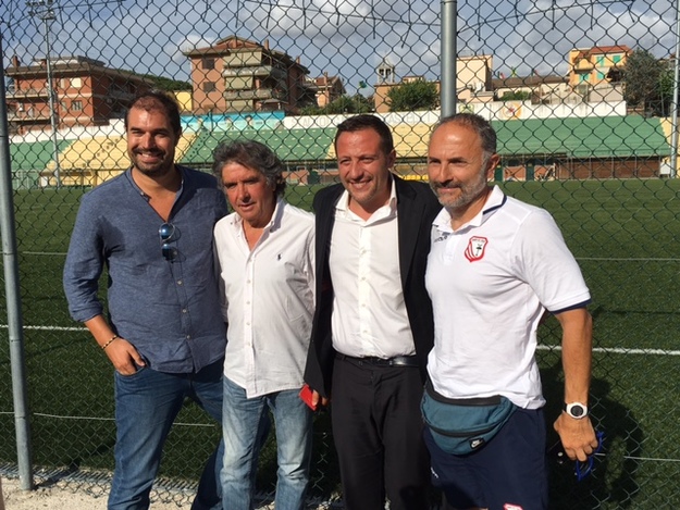 Da sinistra: Daniele Andreozzi, Massimo Armeni, Giorgio Abeni, Fabio Gozzi (©GazReg)
