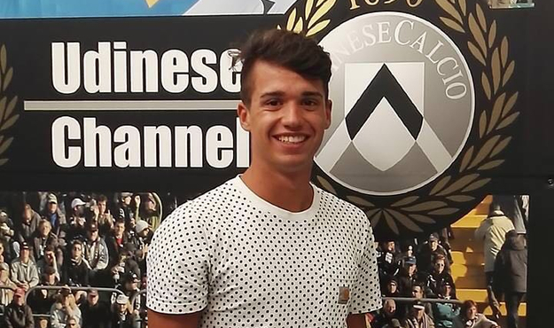 Simone Brunetti all&apos;Udinese ©GazReg 