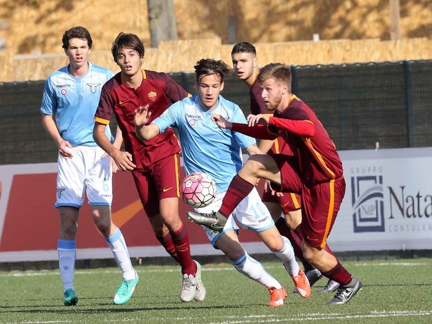 Uno scatto del derby ©asroma.it