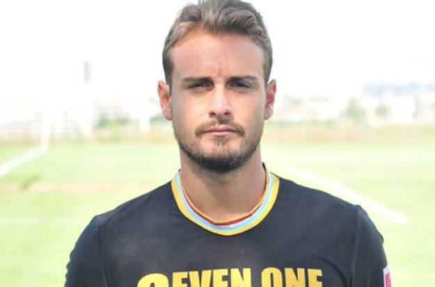 Martorelli con la maglia della Lupa Roma