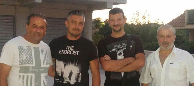 Da sinistra: Longo, Liberti Fabio, Fiorenza e Sfregola
