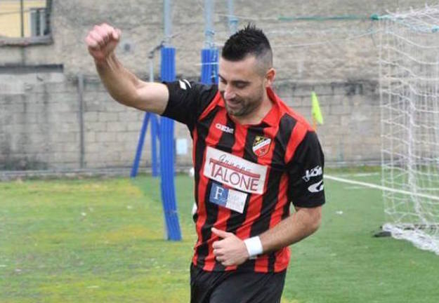 Yuri Fazi con la maglia del Colleferro Foto © Reflex