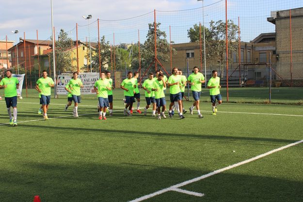 Il Real Monterotondo Scalo si allena