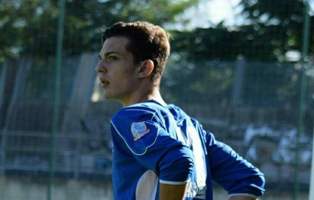 Andrea Stante con la maglia dell&apos;Ottavia