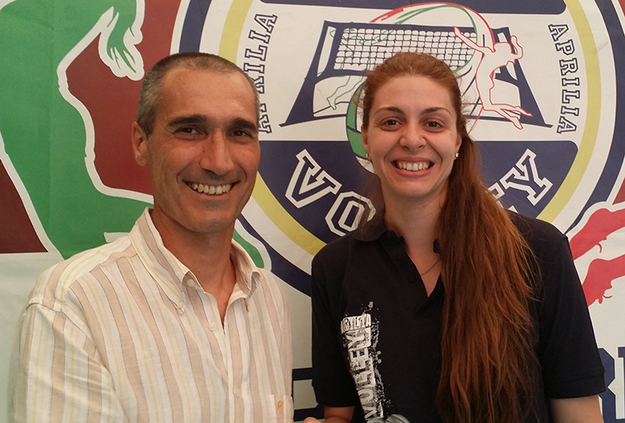Veronica Guidozzi, a destra