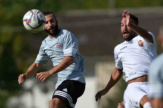 Un momento del match (© Fc Rieti)