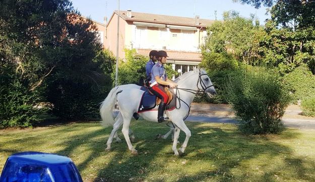 Carabinieri a cavallo