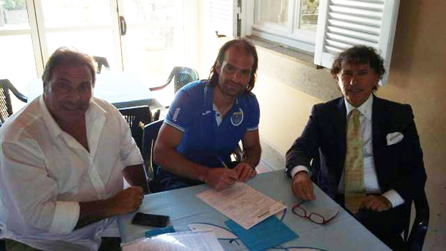 Vegnaduzzo con i dirigenti nerazzurri