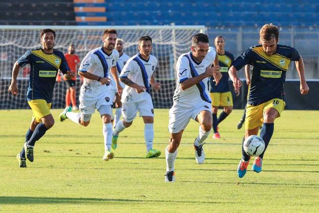 Uno scatto dal match