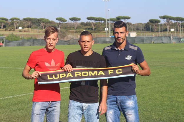 Iorio, Garufi, Ventola (foto ©DEpifanio/Lupa Roma FC)