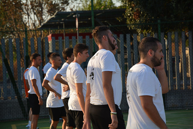 La Virtus Aniene al lavoro
