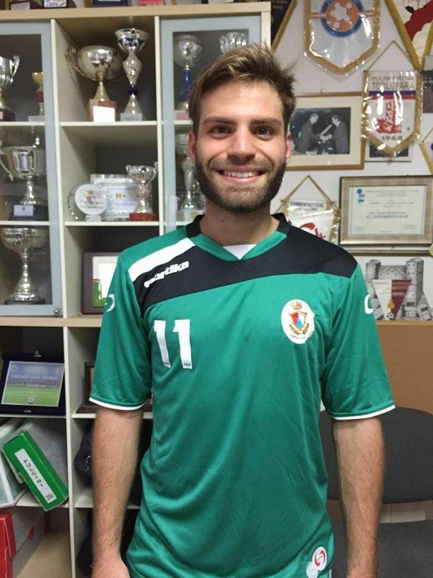Sementilli con la sua nuova maglia